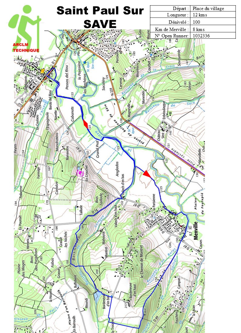 Randonnée à Saint Paul Sur Save